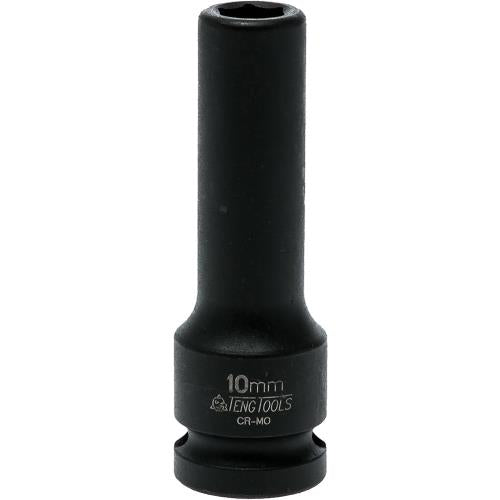 Teng 1/2in Dr. Deep Impact Socket 10mm DIN