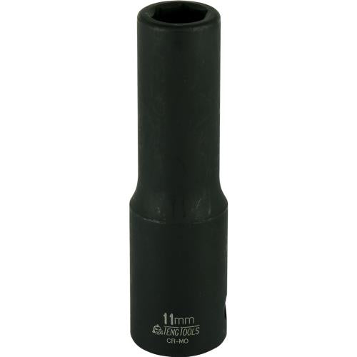 Teng 1/2in Dr. Deep Impact Socket 11mm ANSI