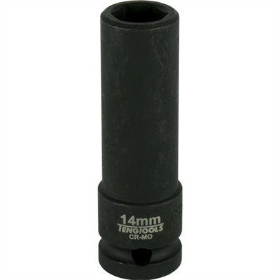 Teng 1/2in Dr. Deep Impact Socket 14mm DIN
