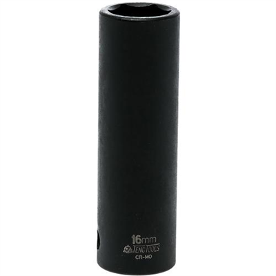 Teng 1/2in Dr. Deep Impact Socket 16mm ANSI