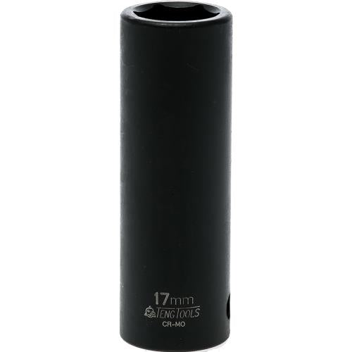 Teng 1/2in Dr. Deep Impact Socket 17mm ANSI