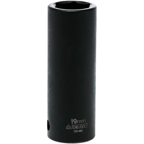 Teng 1/2in Dr. Deep Impact Socket 19mm ANSI