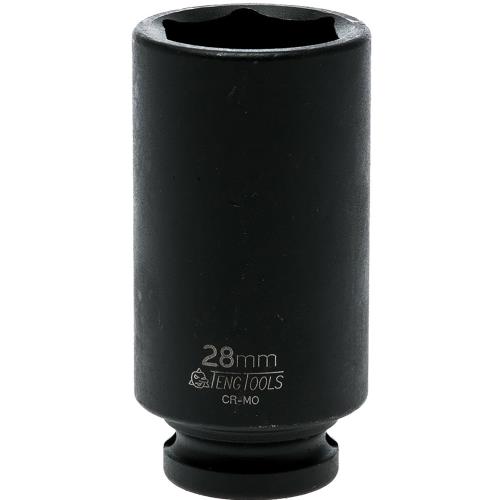 Teng 1/2in Dr. Deep Impact Socket 28mm DIN