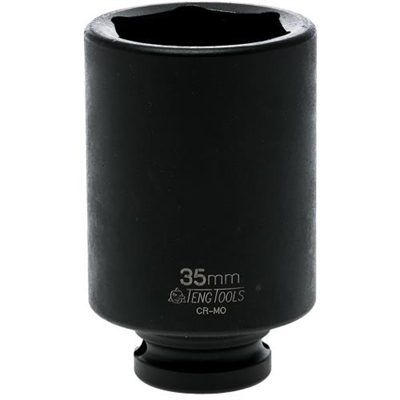 Teng 1/2in Dr. Deep Impact Socket 35mm DIN