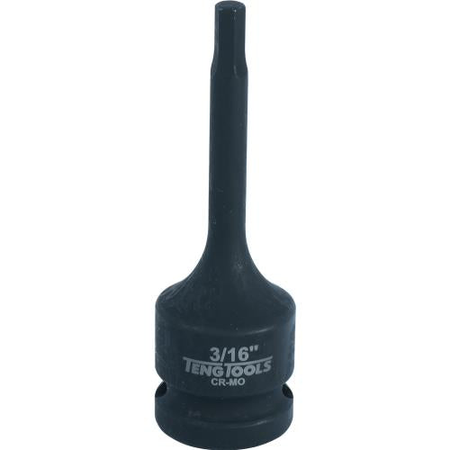 Teng 1/2in Dr. Hex Bit Impact Socket 3/16