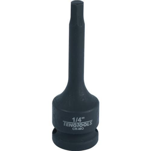 Teng 1/2in Dr. Hex Bit Impact Socket 1/4