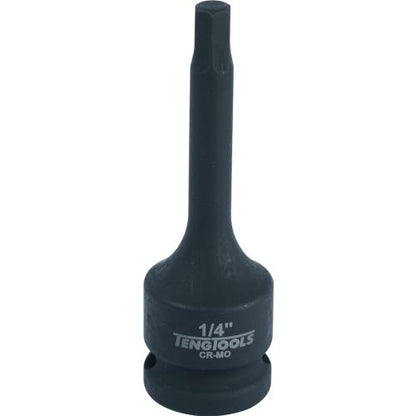 Teng 1/2in Dr. Hex Bit Impact Socket 1/4