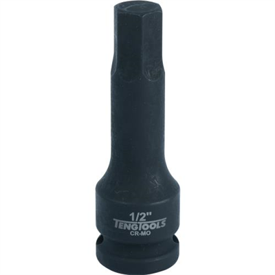 Teng 1/2in Dr. Hex Bit Impact Socket 1/2