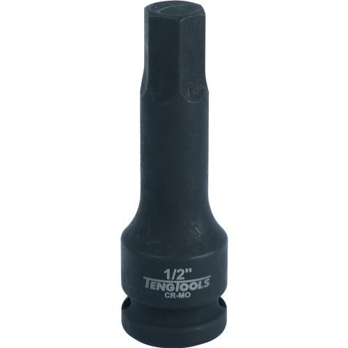 Teng 1/2in Dr. Hex Bit Impact Socket 1/2