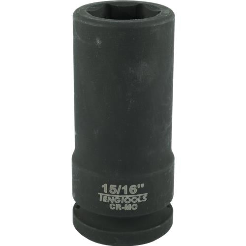 Teng 3/4in Dr. Deep Impact Socket 15/16in