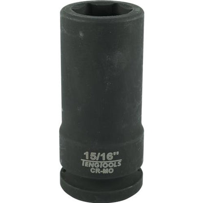 Teng 3/4in Dr. Deep Impact Socket 15/16in