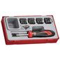 Teng 38pc 1/4in Dr. Torque Screwdriver Set 1-5Nm - TC-Tray