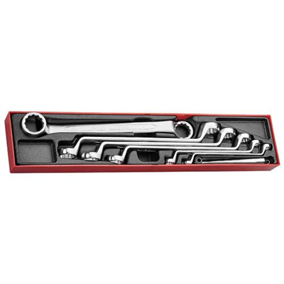 Teng 7pc AF Spanner Set Dbl. Ring 1/4-1-1/4in - TTX-Tray