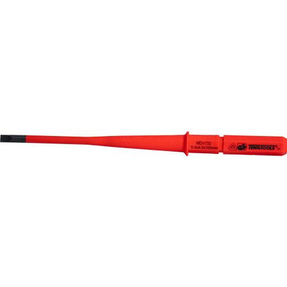 Teng 1000V Screwdriver Interchangeable 4 x 100mm Flat Slim