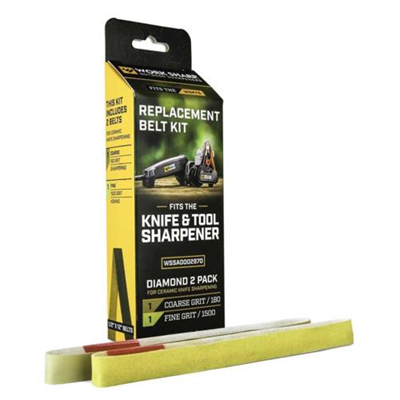 Worksharp Belt Pack 2pc 180 & 1500 Diamond G Micromesh WSKTS