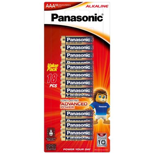 Panasonic AAA Battery Alkaline (18pk)
