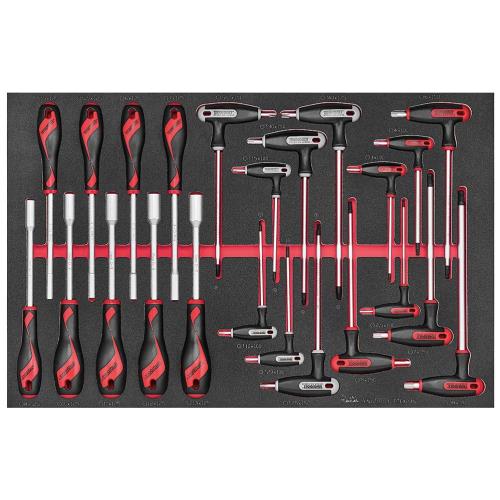 Teng 23pc Nut & T-Handle Driver Set (EVA)