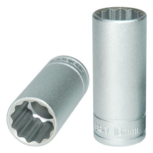 Teng 3/8in Dr. Deep Socket 16mm 12pt