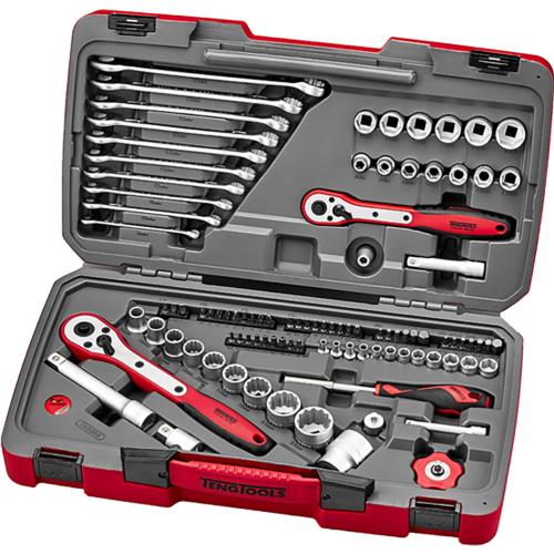 Teng MECCA PRO 98pc 1/4 3/8 & 1/2in Socket & Tool Set