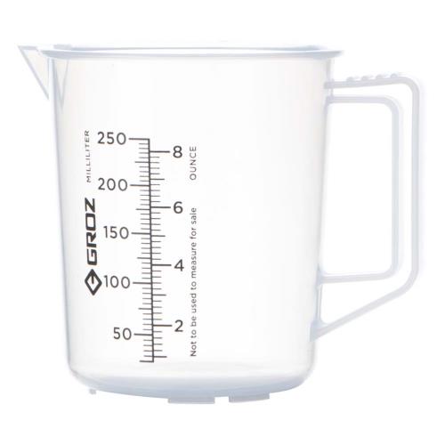 Groz Polypropylene Measuring Jug 250ml