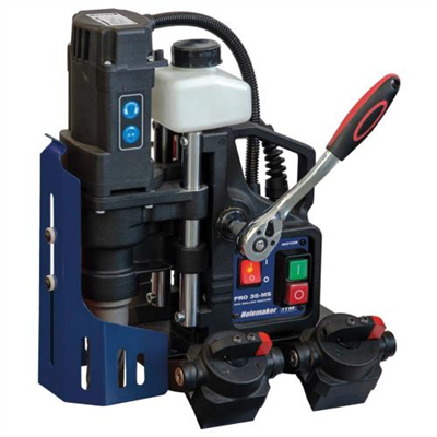 Holemaker PRO35 Magnetic Base Drill w/ Swivel Magentic Base