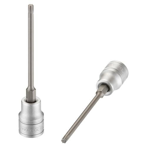 Teng 3/8in Dr. Long Ribe Bit Socket # 04