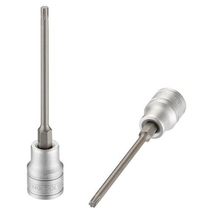 Teng 3/8in Dr. Long Ribe Bit Socket # 04