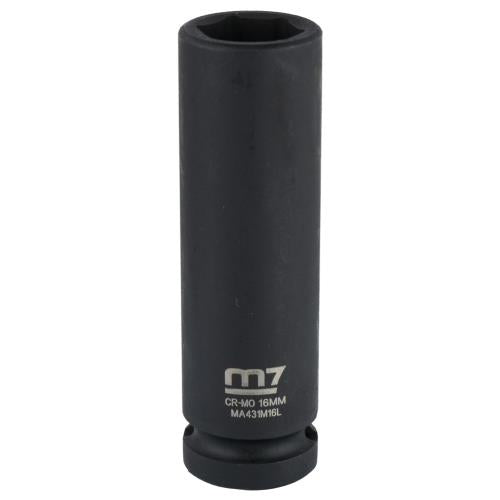M7 Deep Impact Socket 1/2in Dr. 16mm