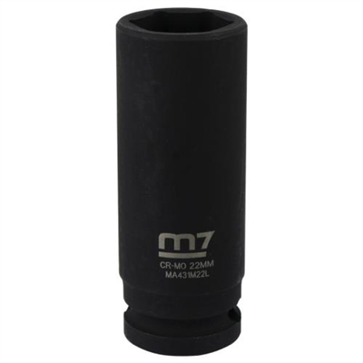 M7 Deep Impact Socket 1/2in Dr. 22mm