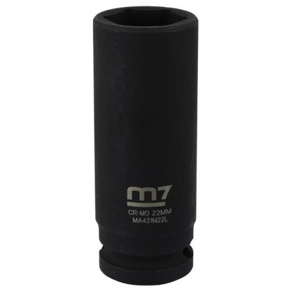 M7 Deep Impact Socket 1/2in Dr. 22mm
