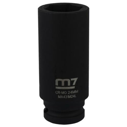 M7 Deep Impact Socket 1/2in Dr. 24mm