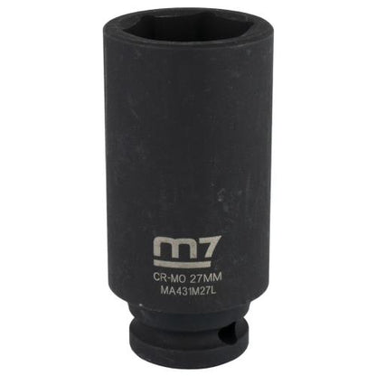 M7 Deep Impact Socket 1/2in Dr. 27mm