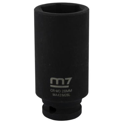 M7 Deep Impact Socket 1/2in Dr. 28mm