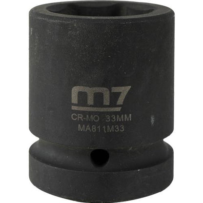 M7 Impact Socket 1in Dr. 33mm
