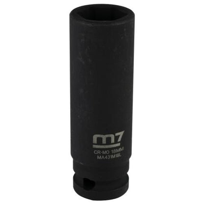 M7 Deep Impact Socket 1/2in Dr. 18mm
