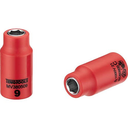 Teng 1000V VDE 3/8in Dr. Insulated Socket 9mm