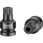 Teng 1/2in Dr. Impact Socket XZN 17x43mm