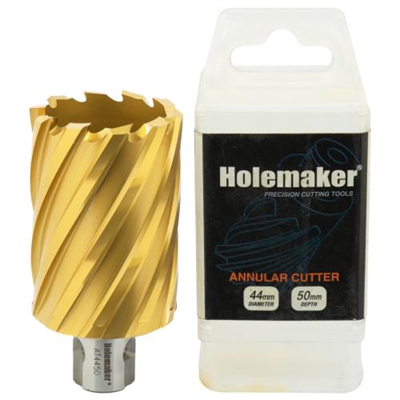 Holemaker Uni Shank Tinite (Tin) Cutter 44mmx50mm