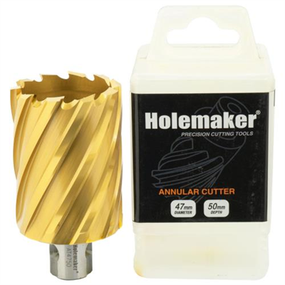 Holemaker Uni Shank Tinite (Tin) Cutter 47mmx50mm