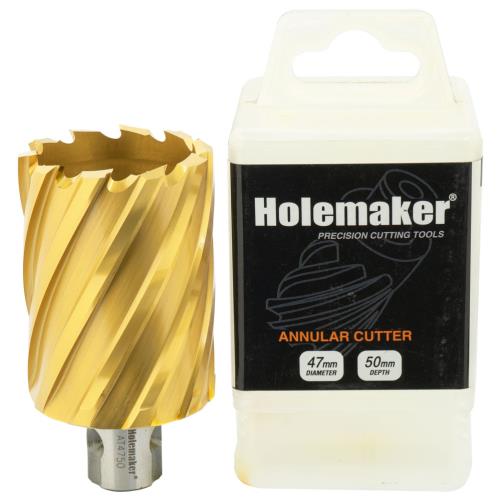 Holemaker Uni Shank Tinite (Tin) Cutter 47mmx50mm