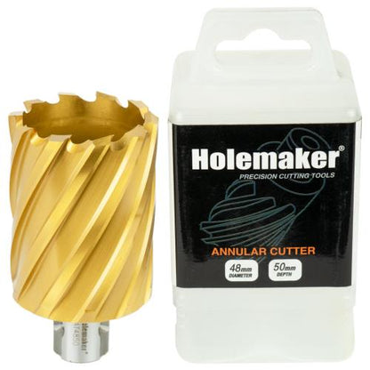 Holemaker Uni Shank Tinite (Tin) Cutter 48mmx50mm