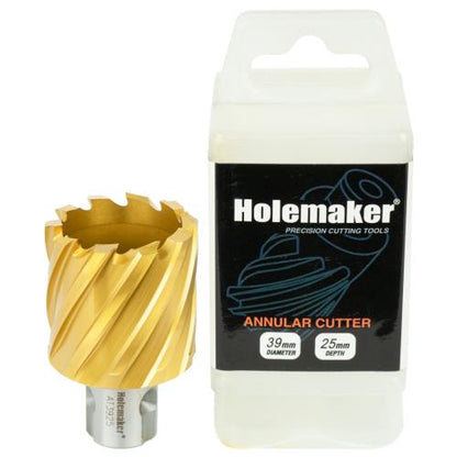 Holemaker Uni Shank Tinite (Tin) Cutter 39mmx25mm