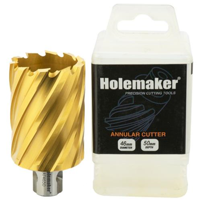 Holemaker Uni Shank Tinite (Tin) Cutter 46mmx50mm