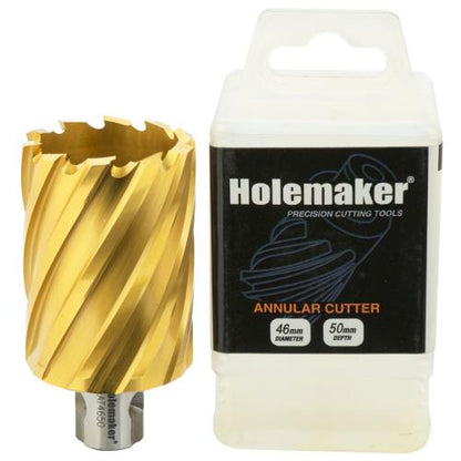 Holemaker Uni Shank Tinite (Tin) Cutter 46mmx50mm