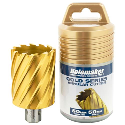 Holemaker Uni Shank Tinite (Tin) Cutter 50mmx50mm