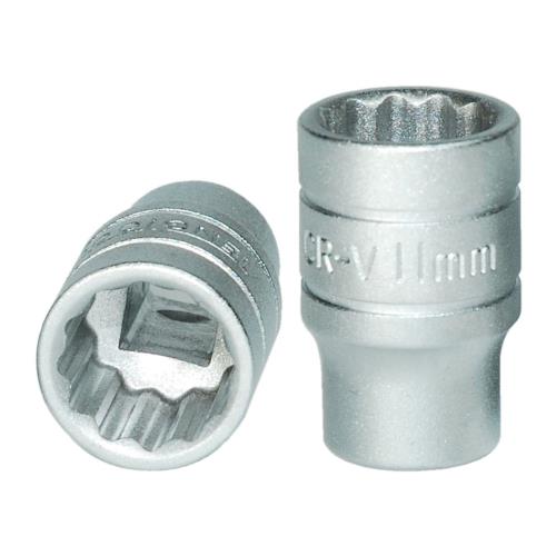 Teng 1/4in Dr. Socket 11mm 12pt