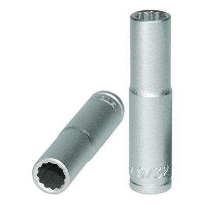 Teng 1/4in Dr. Deep Socket 9/32in 12pt