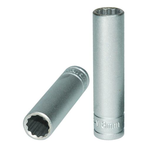 Teng 1/4in Dr. Deep Socket 8mm 12pt