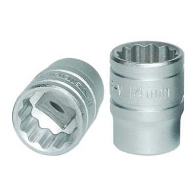 Teng 3/8in Dr. Socket 14mm 12pt