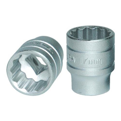 Teng 3/8in Dr. Socket 17mm 12pt